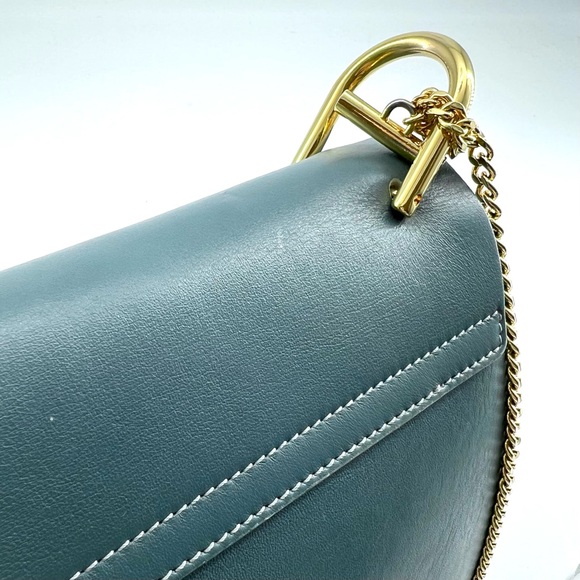 Sale!Chloé Suede & Calfskin Leather Drew - Picture 11 of 16